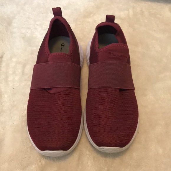 maroon champion shoes